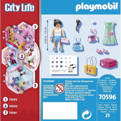 플레이모빌 Playmobile City Life Shopping Trip