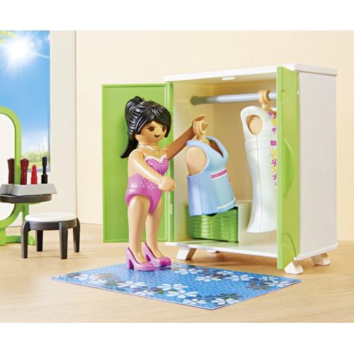 플레이모빌 Playmobil 9269 - Grosse Familienkueche & 9271 - Schlafzimmer