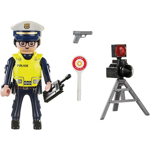 플레이모빌 Playmobil 70305 Special Plus Politieman met flitscontrole,Multi kleuren