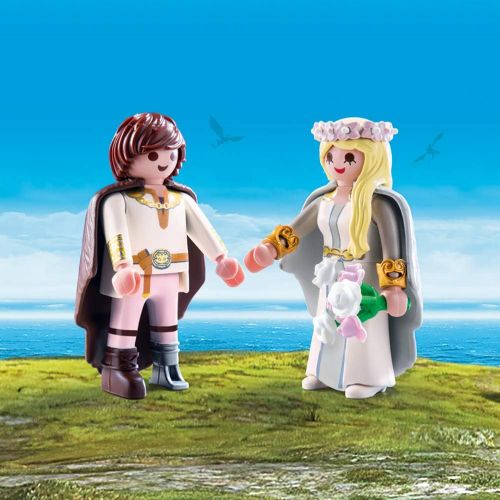 플레이모빌 PLAYMOBIL How to Train Your Dragon III Astrid & Hiccup