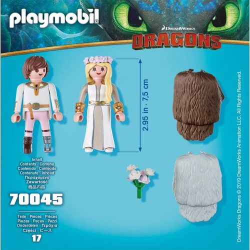 플레이모빌 PLAYMOBIL How to Train Your Dragon III Astrid & Hiccup