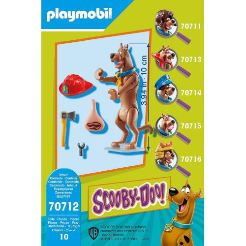 플레이모빌 Playmobil - Scooby-Doo! Collectible Firefighter Figure