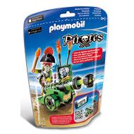PLAYMOBIL Green Interactive Cannon with Pirate Captain