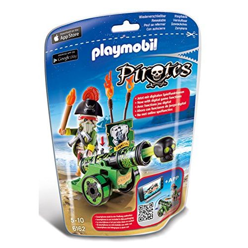 플레이모빌 PLAYMOBIL Green Interactive Cannon with Pirate Captain