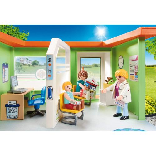 플레이모빌 PLAYMOBIL City Life 70541 My Paediatricians Practice 4 Years and Above