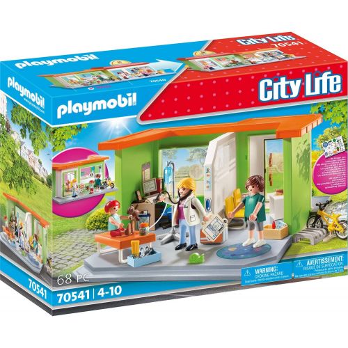 플레이모빌 PLAYMOBIL City Life 70541 My Paediatricians Practice 4 Years and Above