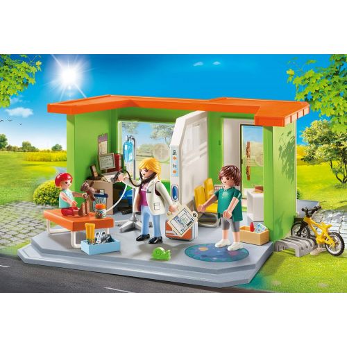 플레이모빌 PLAYMOBIL City Life 70541 My Paediatricians Practice 4 Years and Above