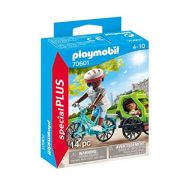Playmobil - Special Plus - Mom with Bicycle Figurines Set, Multicolor, 70601