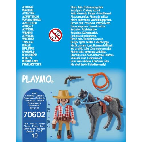 플레이모빌 Playmobil 70602 Special Plus Western Horseback Ride, Multicoloured, One Size