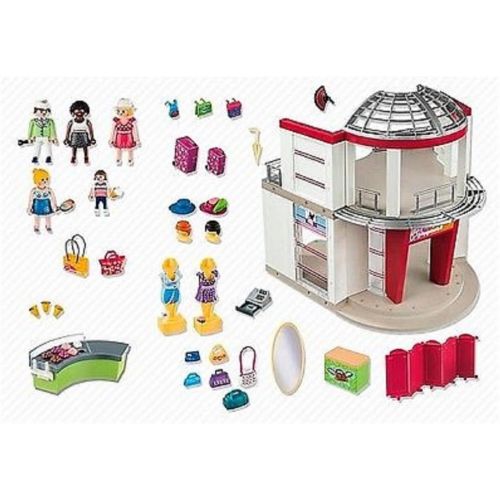 플레이모빌 Playmobil 5499 - City Life Toy - Shopping Centre Fashion Boutique 256 Piece Playset