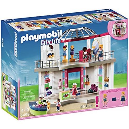 플레이모빌 Playmobil 5499 - City Life Toy - Shopping Centre Fashion Boutique 256 Piece Playset