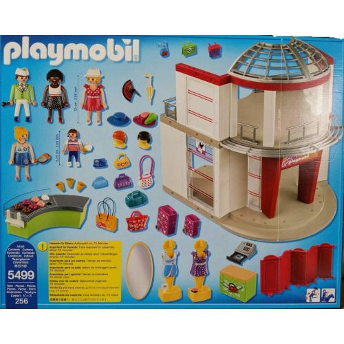 플레이모빌 Playmobil 5499 - City Life Toy - Shopping Centre Fashion Boutique 256 Piece Playset