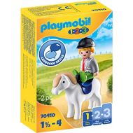 Playmobil Boy with Pony 70410 1.2.3 for Young Kids