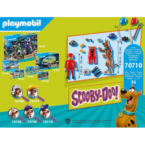 플레이모빌 Playmobil Scooby-DOO! Adventure with Ghost Clown