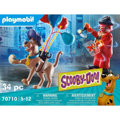 플레이모빌 Playmobil Scooby-DOO! Adventure with Ghost Clown