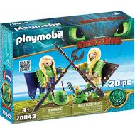 PLAYMOBIL How to Train Your Dragon III Ruffnut and Tuffnut with Flight Suit