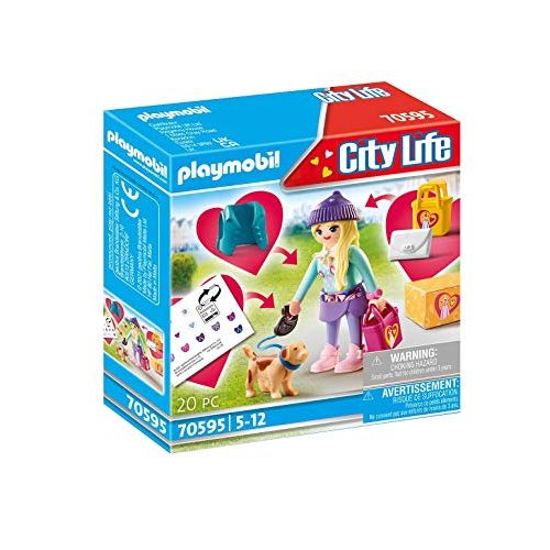 플레이모빌 Playmobil City Life Fashionista with Dog