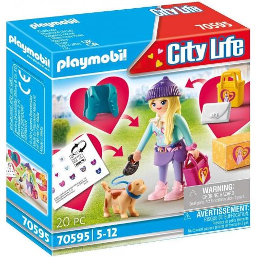 플레이모빌 Playmobil City Life Fashionista with Dog