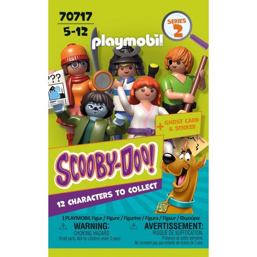 플레이모빌 Playmobil Scooby-DOO! 70717 Mystery Figures (Series 2), for Children Ages 5+