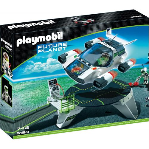 플레이모빌 PLAYMOBIL E-Rangers Turbojet Construction Set with Launch Pad