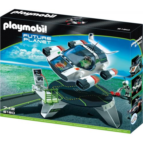 플레이모빌 PLAYMOBIL E-Rangers Turbojet Construction Set with Launch Pad