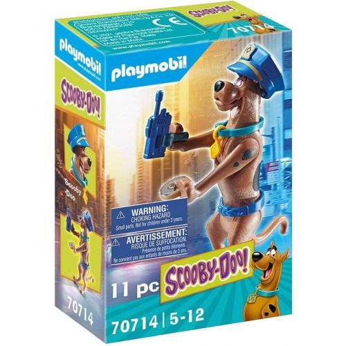 플레이모빌 Playmobil 70714 Scooby-DOO! Verzamelfiguur politie ,Multi kleuren