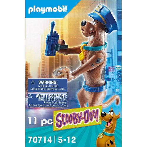 플레이모빌 Playmobil 70714 Scooby-DOO! Verzamelfiguur politie ,Multi kleuren