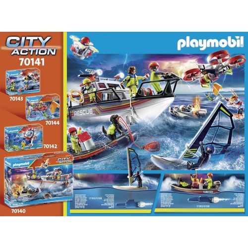 플레이모빌 PLAYMOBIL Water Rescue with Dog