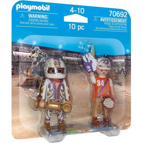 플레이모빌 PLAYMOBIL Stuntshow 70692 DuoPack Stuntshow Team 4+ Years