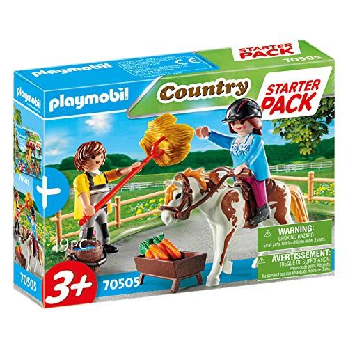 플레이모빌 Playmobil Starter Pack Horseback Riding, 18.7 x 4.7 x 14.2 cm