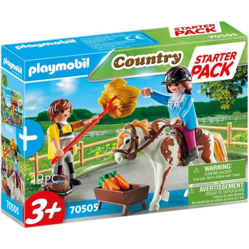 플레이모빌 Playmobil Starter Pack Horseback Riding, 18.7 x 4.7 x 14.2 cm