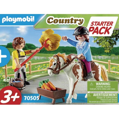 플레이모빌 Playmobil Starter Pack Horseback Riding, 18.7 x 4.7 x 14.2 cm