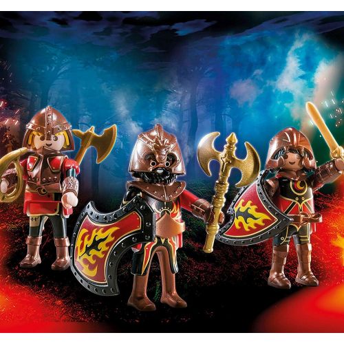 플레이모빌 Playmobil 70672 Novelmore Set Van 3 Burnham Raiders ,Multi kleuren