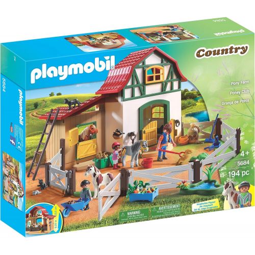 플레이모빌 PLAYMOBIL Tiny Paws Pet Hotel & ny Farm