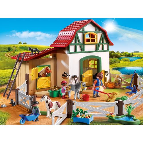 플레이모빌 PLAYMOBIL Tiny Paws Pet Hotel & ny Farm