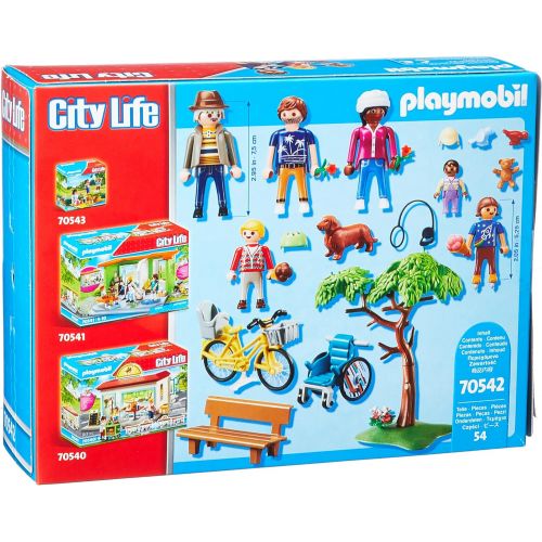 플레이모빌 PLAYMOBIL City Life 70542 in The City Park, 4 Years and Above