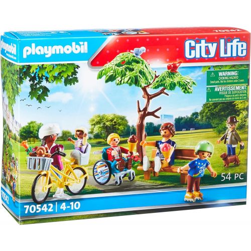 플레이모빌 PLAYMOBIL City Life 70542 in The City Park, 4 Years and Above