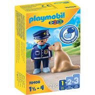 Playmobil Police Officer with Dog 70408 1.2.3 for Young Kids