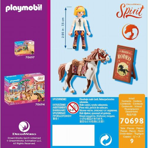 플레이모빌 PLAYMOBIL Spirit Untamed Rodeo Abigail