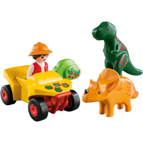 플레이모빌 PLAYMOBIL Explorer with Dinos Building Set