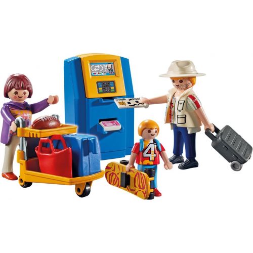 플레이모빌 PLAYMOBIL Family at Check-in Building Set