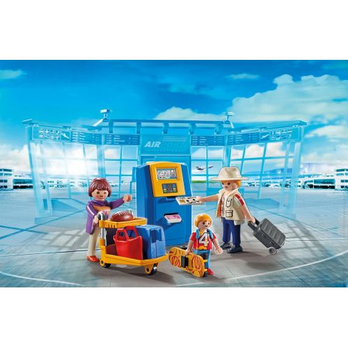 플레이모빌 PLAYMOBIL Family at Check-in Building Set