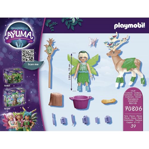 플레이모빌 Playmobil Adventures of Ayuma Forest Fairy with Soul Animal