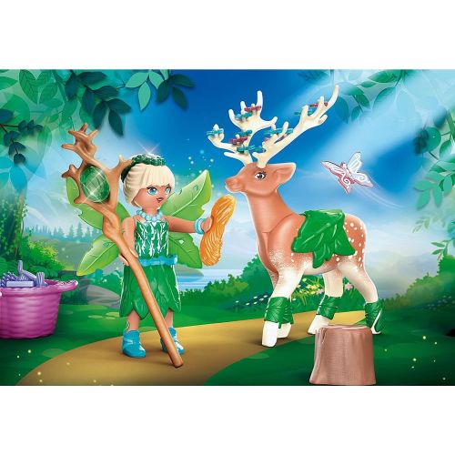 플레이모빌 Playmobil Adventures of Ayuma Forest Fairy with Soul Animal