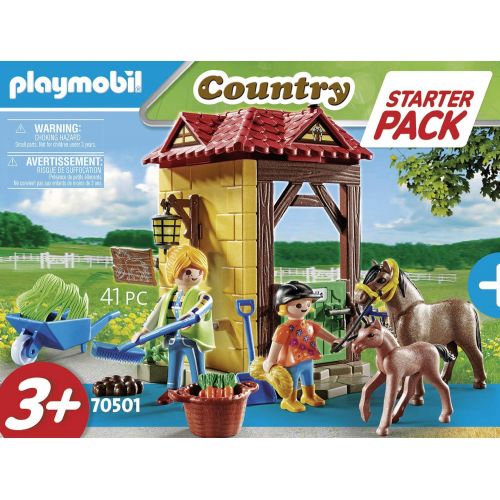 플레이모빌 Playmobil Starter Pack Horse Farm