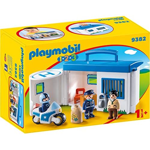 플레이모빌 PLAYMOBIL Take Along Police Stationed