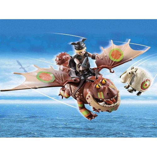 플레이모빌 Playmobil Dragon Racing: Fishlegs and Meatlug