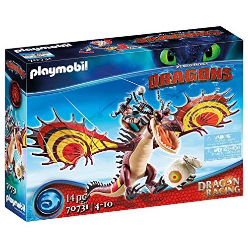 플레이모빌 Playmobil Dragon Racing: Snotlout and Hookfang