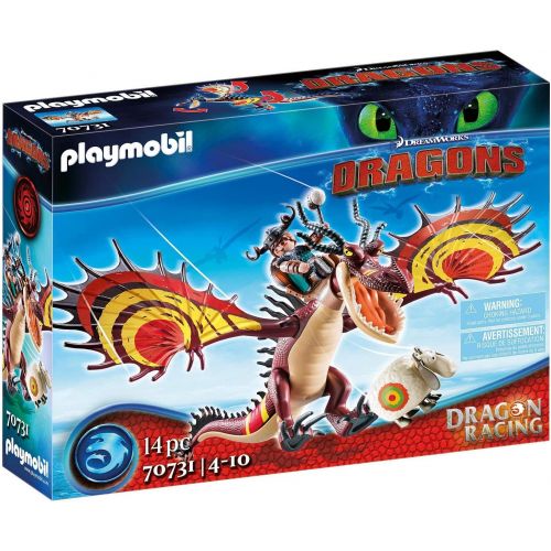 플레이모빌 Playmobil Dragon Racing: Snotlout and Hookfang