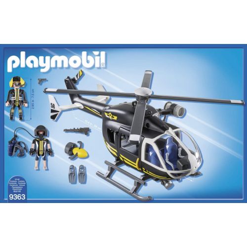 플레이모빌 PLAYMOBIL Tactical Unit Helicopter